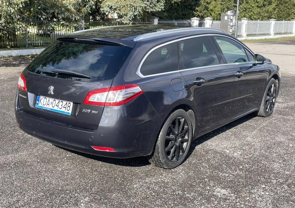 Peugeot 508 cena 36800 przebieg: 219000, rok produkcji 2014 z Sulęcin małe 497